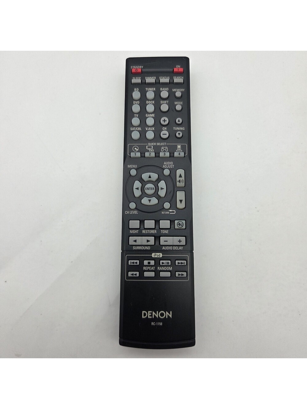 Genuine Denon RC-1158 Remote Control for AVR-1312 DHT-1312BA DHT-1312XP AVR-1311